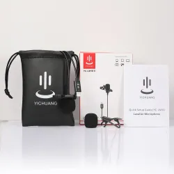 YC-LM10 II - 1.5m - 3m - 6m - professional microphone Lavalier - cable for iPhoneMicrophones