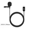 YC-LM10 II - 1,5m - 3m - 6m - professionelles Mikrofon Lavalier - Kabel für iPhone