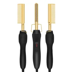 2 in 1 - multifunction hair straightener / curler / comb - wet / dry hairHair straighteners