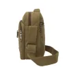 Schulter / Crossbody kleine Tasche - Leinwand