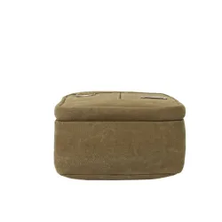 Schulter / Crossbody kleine Tasche - Leinwand