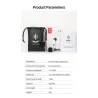 YC-LM10 II - 1,5m - 3m - 6m - professionelles Mikrofon Lavalier - Kabel für iPhone