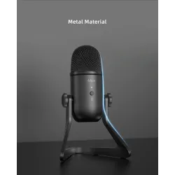 K678 - USB professionelles Mikrofon - Aufnahme - Streaming - Spiele - für PC / Mac / PS4