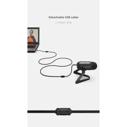 K678 - USB professionelles Mikrofon - Aufnahme - Streaming - Spiele - für PC / Mac / PS4