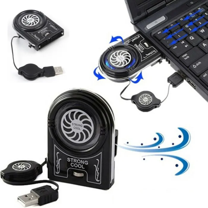 Mini USB Kühlventilator - LED - Notebook - Laptop - Computer