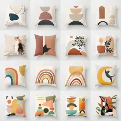 Printed abstrakt design - Kissenbezug - Polyester - 40 * 40cm - 45 * 45cm