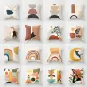 Printed abstrakt design - Kissenbezug - Polyester - 40 * 40cm - 45 * 45cm