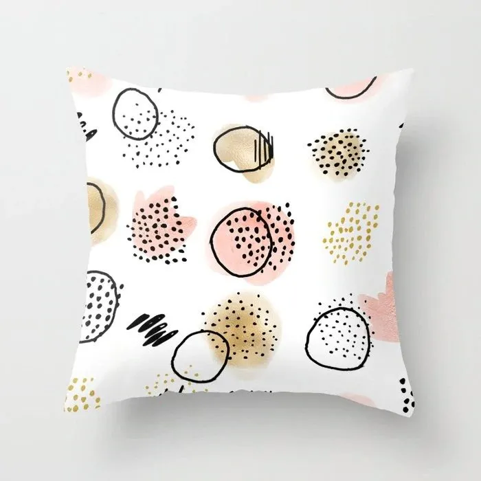 Printed abstrakt design - Kissenbezug - Polyester - 40 * 40cm - 45 * 45cm