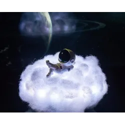 Cloud & astronaut - night light - rainbow effect - LED - USBLights & lighting