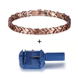 Vintage Kupferarmband - magnetisch - energie - unisex