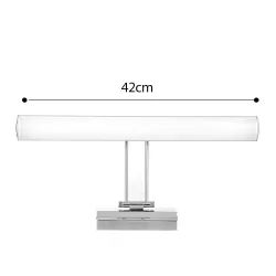 Modern - LED mirror light - wall lamp - stainless steel - waterproof - 12W - AC 90-265V - 42cmWall lights