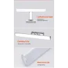 Modern - LED mirror light - wall lamp - stainless steel - waterproof - 12W - AC 90-265V - 42cmWall lights