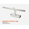 Modern bathroom mirror light with switch - LED lamp - stainless steel - waterproof - 220V - 7W - 9WWall lights