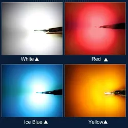 T10 W5W - LED Lampen - Autoleuchte - 12V - 10 Stück