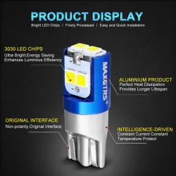 W5W - 3030 - SMD - T10 - LED - Auto Canbus Lampe - 2 Stück