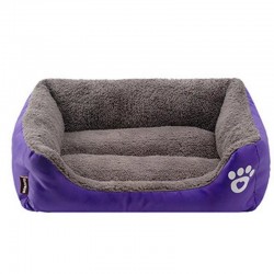 Schlafendes Haustierbett - Plüschmatte für Hunde / Katzen - wasserdicht