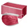 Mouth / face protective face mask - disposable - anti-bacterial - red - 10 - 100 piecesMouth masks