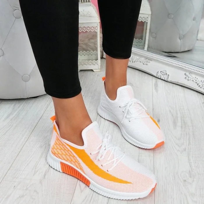 Mesh Sports Sneakers - bequeme Laufschuhe