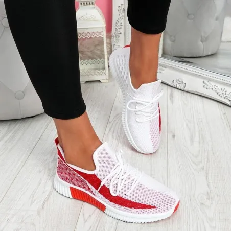 Mesh Sports Sneakers - bequeme Laufschuhe