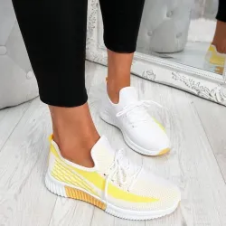 Mesh Sports Sneakers - bequeme Laufschuhe