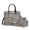 Leder Umhängetasche - Umhängetasche - kleine Clutch - 3 Stück Set