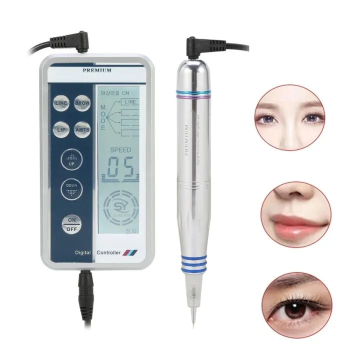Permanent Make-up - Microblading MTS digitale Tätowiermaschine - Set