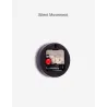 Modische Glaswanduhr - Quarz - kreatives Marmor-Design