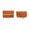 Leder Umhängetasche - Umhängetasche - kleine Clutch - 3 Stück Set