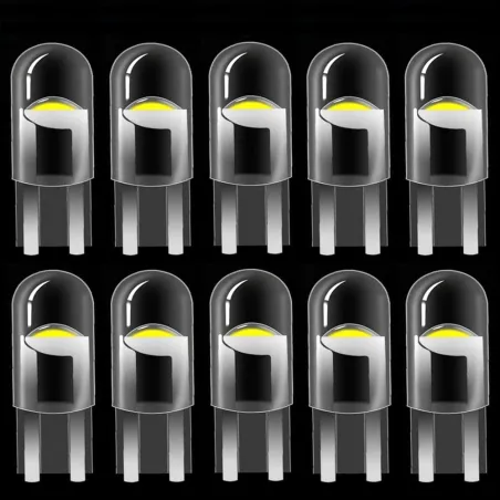 T10 - W5W WY5W 168 501 2825 COB - LED-Glühlampe - Autolampe - 10 Stück