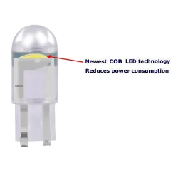 T10 - W5W WY5W 168 501 2825 COB - LED-Glühlampe - Autolampe - 10 Stück