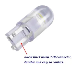 T10 - W5W WY5W 168 501 2825 COB - LED-Glühlampe - Autolampe - 10 Stück