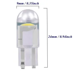 T10 - W5W WY5W 168 501 2825 COB - LED-Glühlampe - Autolampe - 10 Stück
