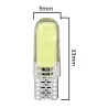 T10 - W5W - Silikongehäuse - COB LED-Lampen - 10 Stück