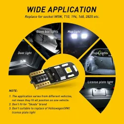 W5W - T10 - LED Canbus Glühlampe - 10 Stück