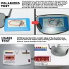 Photochrome Sonnenbrille - polarisiert - blendfrei - Tag / Nacht-Fahrbrille - Unisex - UV400