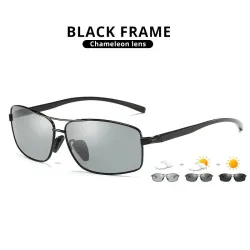 Photochrome Sonnenbrille - polarisiert - blendfrei - Tag / Nacht-Fahrbrille - Unisex - UV400