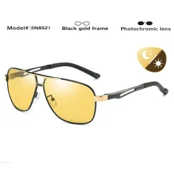 Polarisierte photochrome Sonnenbrille - Tag / Nacht fahren - UV400