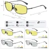 Photochromic metal sunglasses - polarized - day / night driving - UV 400Sunglasses
