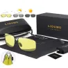 Photochrome Metallsonnenbrille - polarisiert - Tag / Nacht fahren - UV 400