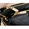 Lederhandtasche - Umhängetasche - kleine Clutch - abnehmbares Design - 3-teiliges Set