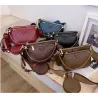 Lederhandtasche - Umhängetasche - kleine Clutch - abnehmbares Design - 3-teiliges Set