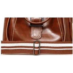 Elegante Lederhandtasche - Umhängetasche - kleine Handtasche - 3-teiliges Set