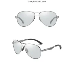 Classic sunglasses - photochromic - polarized - anti-glare - safe for night driving - UV400Sunglasses