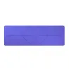 Yogamatte mit Positionslinien - Fitnessstudio - Pilates - Fitness - rutschfeste Sportmatte