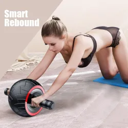 ABS Roller - Rad - Bauchmuskeltrainer - Kniematte