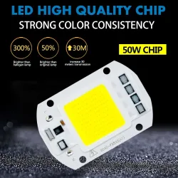 10W - 30W - 50W - 220V - LED-Scheinwerfer - wasserdichter Reflektor - Bewegungssensor