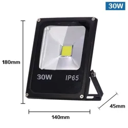 10W - 30W - 50W - 220V - LED-Scheinwerfer - wasserdichter Reflektor - Bewegungssensor