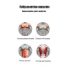 ABS roller - wheel - abdominal muscle trainer - knees matEquipment