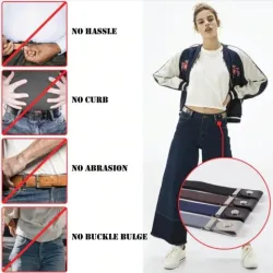 Schnallenfreier elastischer Gürtel - Unisex