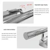 3W - 5W - 7W - LED Wandleuchte - Edelstahllampe mit Schalter - 25 cm - 40 cm - 55 cm